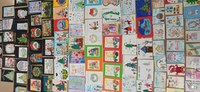DISEGNI E BIGLIETTI NATALIZI PER GLI ANZIANI DI SCANZOROSCIATE
