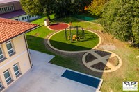 INAUGURATO A PEDRENGO NEL GIARDINO DELLE SCUOLE “IL TERZO PARADISO” IN AVVIO DELL’ANNO SCOLASTICO 2020-2021