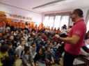 INCONTRO CON IL DIRETTORE DEL TEATRO DONIZETTI FRANCESCO MICHELI - SCUOLA PRIMARIA PASCOLI DI SCANZO