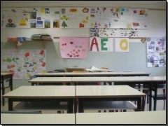 Classe della scuola primaria di Scanzorosciate